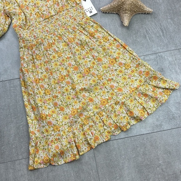 🔆BILLABONG🔆 SOMETHING PRETTY FLORAL PRETTY MINI CUTE SUMMER - Picture 7 of 13